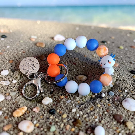 Axtoxyl Silicone Bracelet Keychain