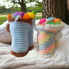 Happy Easter Bunny Pants Basket