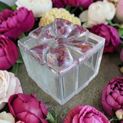 Swirled Bow Trinket Box