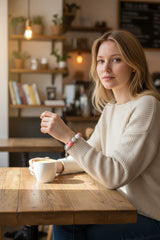 'Coffee Time' Keychain Bracelet