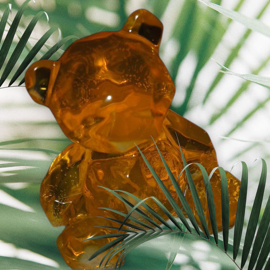 November Faceted Birthstone Bear